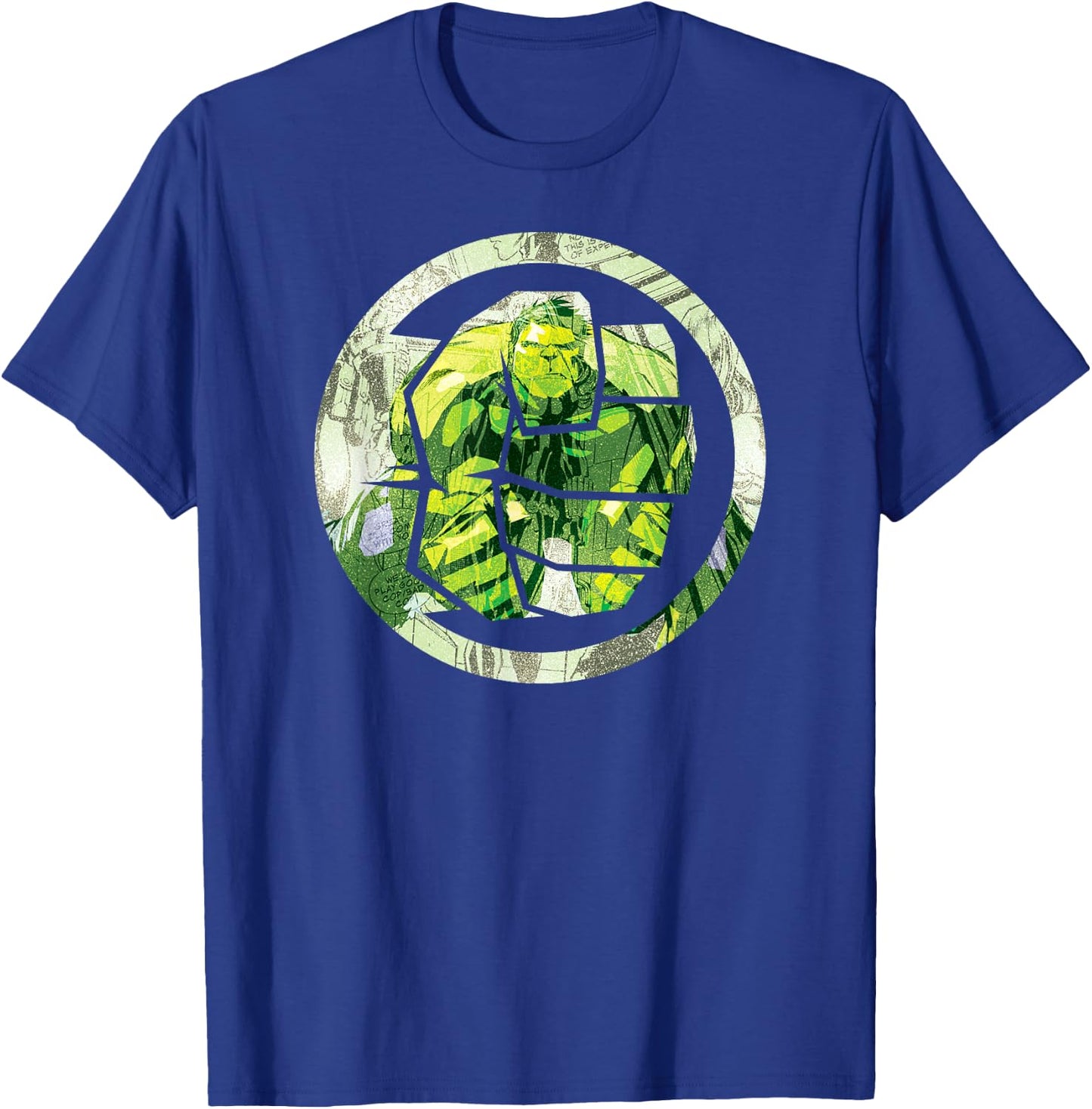 Marvel Incredible Hulk Fist T-Shirt - T-Shirt | Royal