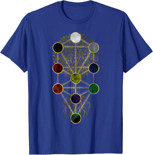 Kabbalah The Tree of Life - Etz Hayim T-Shirt - T-Shirt | Royal