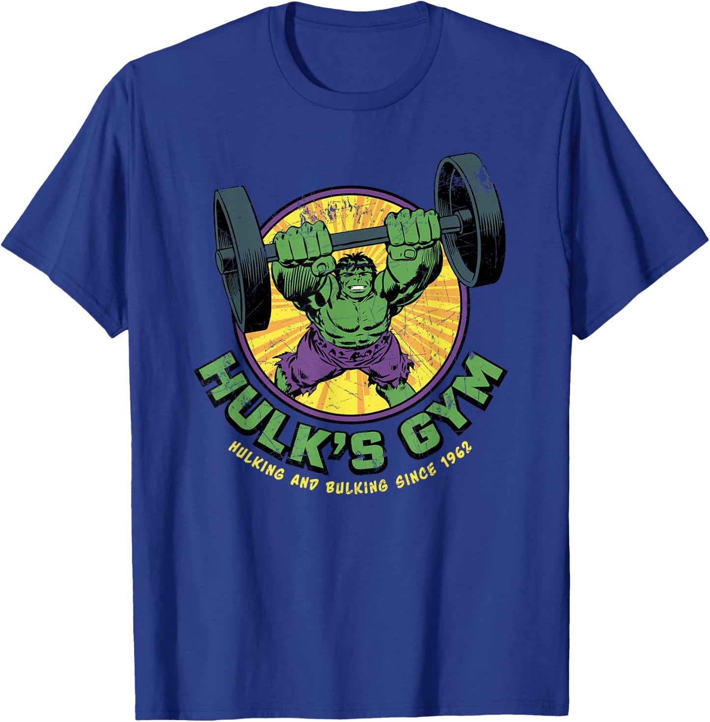 Marvel Hulk's Gym T-Shirt - T-Shirt | Royal