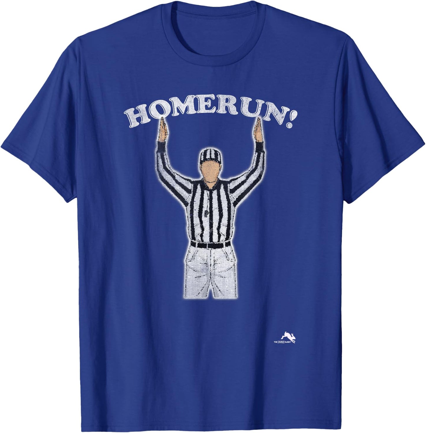 Funny HomeRun Baseball Football Mash Up T-Shirt - T-Shirt | Royal