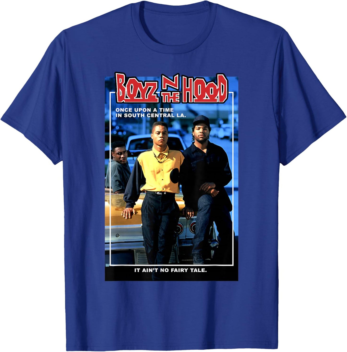 Boyz N The Hood Doughboy and Tre Once Upon A Time Portrait Short Sleeve T-Shirt - T-Shirt | Royal