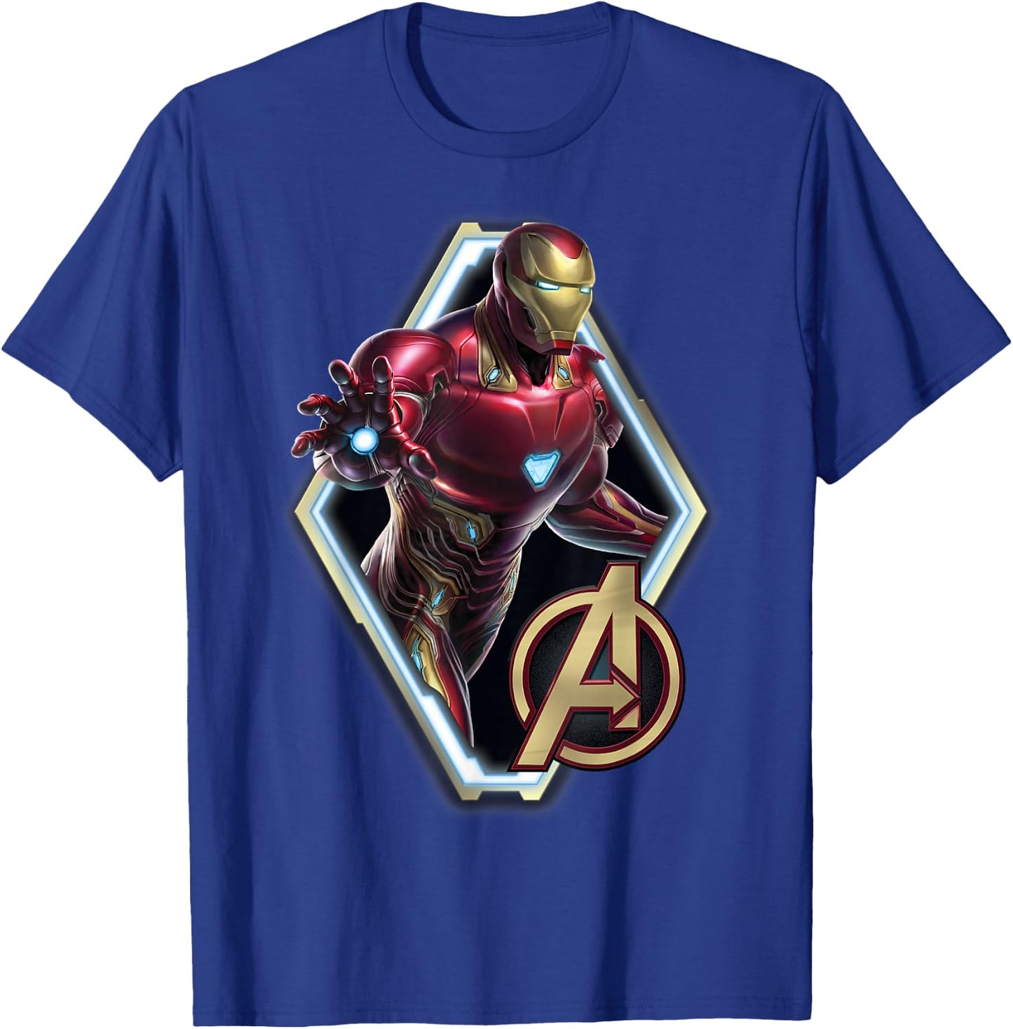 Marvel Avengers Endgame Iron Man Logo Graphic T-Shirt - T-Shirt | Royal