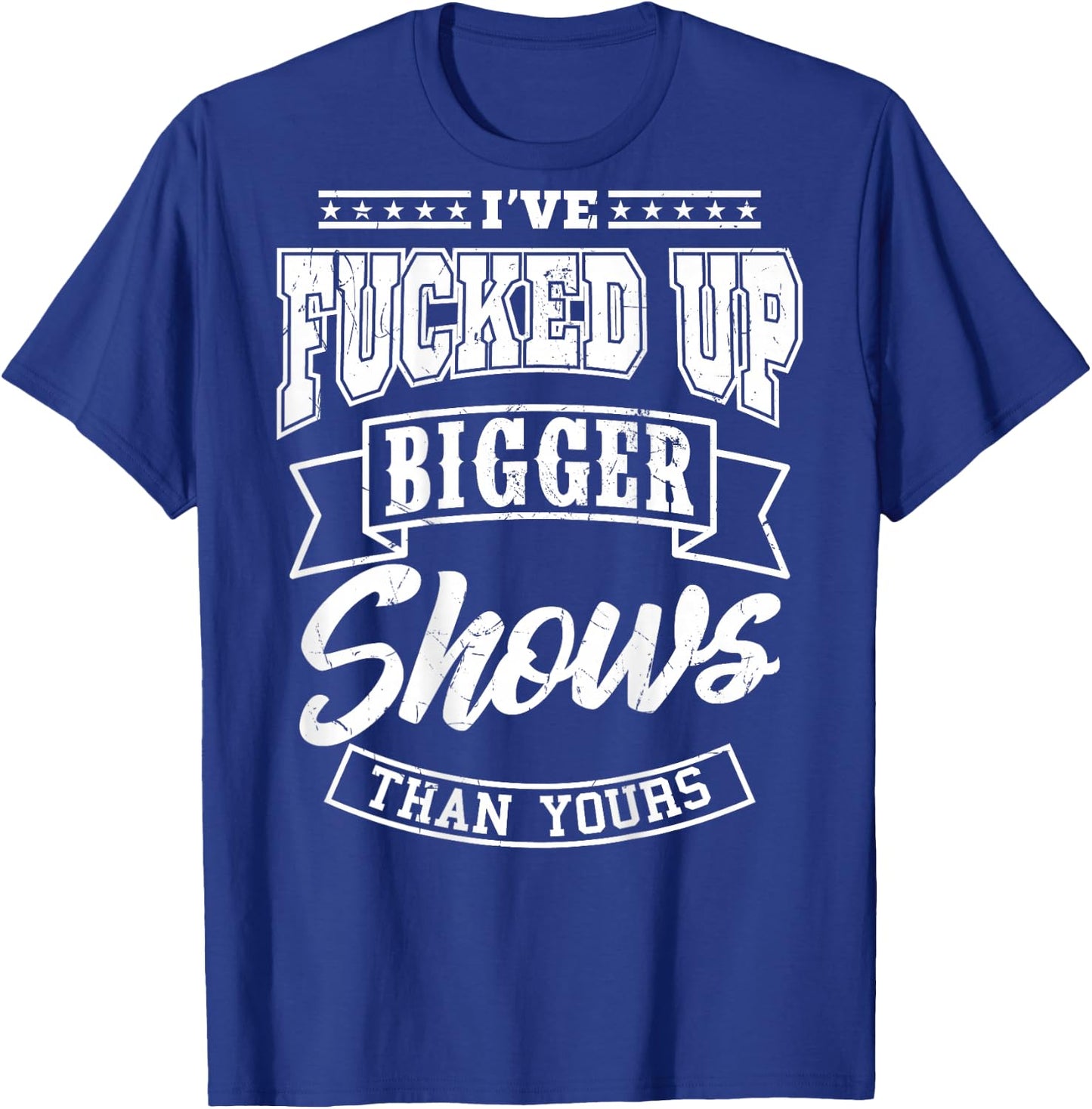 I've been ruining a show bigger than you sound engineer T-Shirt - T-Shirt | Royal