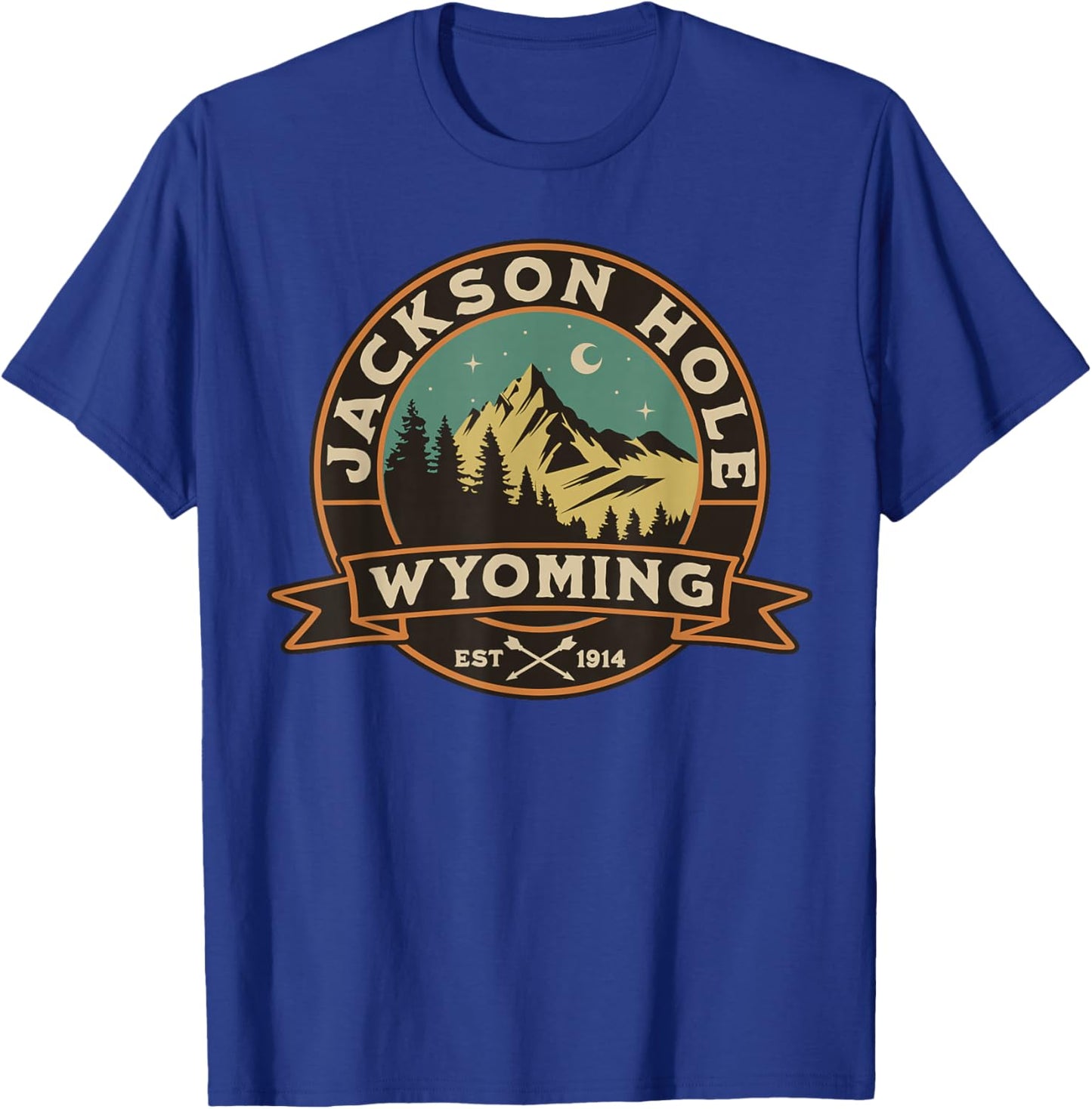 Jackson Hole T-Shirt - T-Shirt | Royal