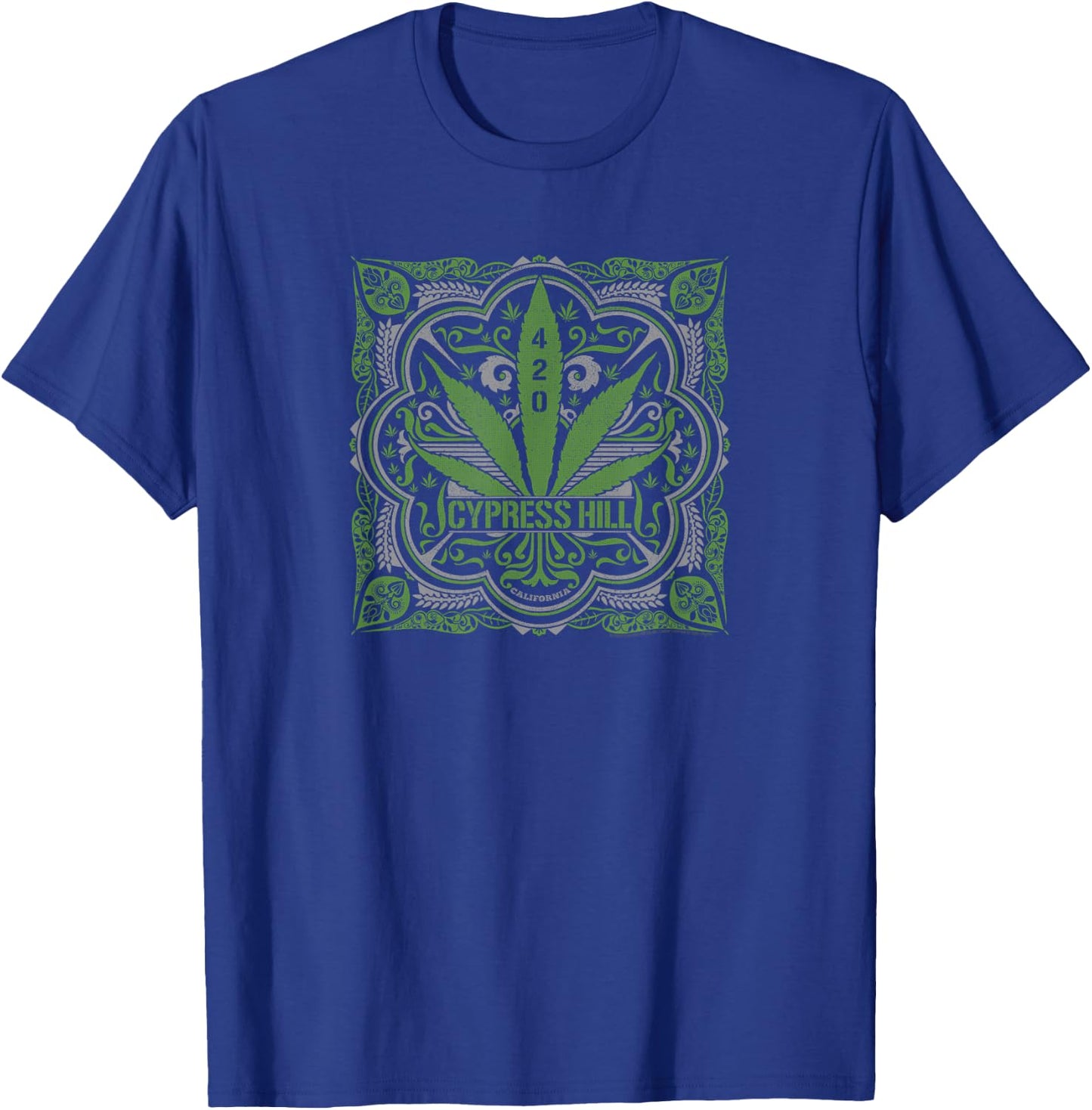 Cypress Hill - Dr. Greenthumb T-Shirt - T-Shirt | Royal