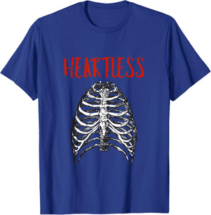 Heartless rib cage T-Shirt - T-Shirt | Royal
