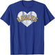 Eagles Baseball Softball Shirt High School Team Mascot Mom G T-Shirt - T-Shirt | Royal