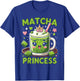 Green Tea Matcha Princess Matcha Lover Japanese Tea T-Shirt - T-Shirt | Royal