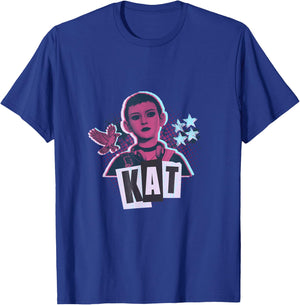 Kat Mikaelsen Short Hair 90s Grunge Lost Records Bloom Rage T-Shirt - T-Shirt | Royal