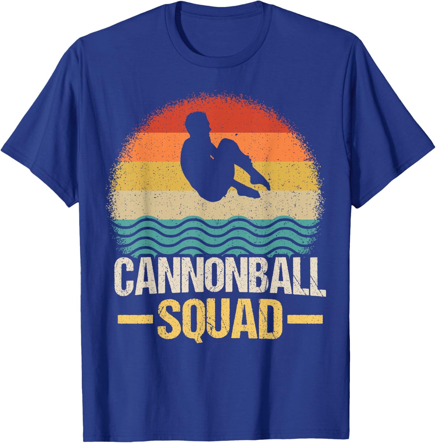 Cannonball Squad Design for a Cannonball fan T-Shirt - T-Shirt | Royal