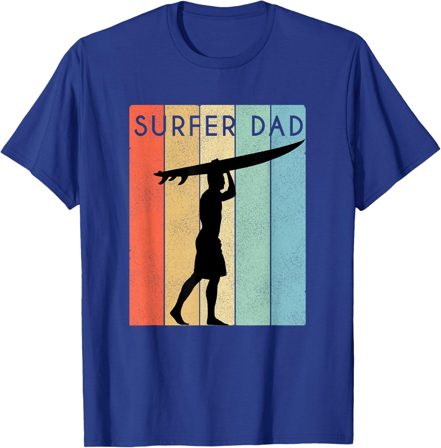 Surfer Dad Surf Shirt/ Surf Dad Fathers Day T-Shirt - T-Shirt | Royal