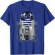 Star Wars R2-D2 Hi-Res Photo Pose Graphic T-Shirt - T-Shirt | Royal
