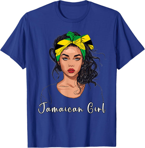 Jamaican Girl Flag Souvenirs Products Jamaica
