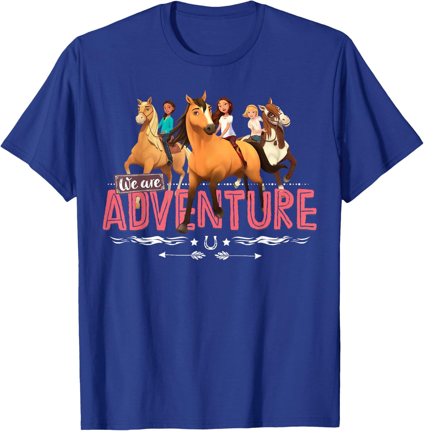 DreamWorks Spirit Riding Free Adventure T-Shirt - T-Shirt | Royal