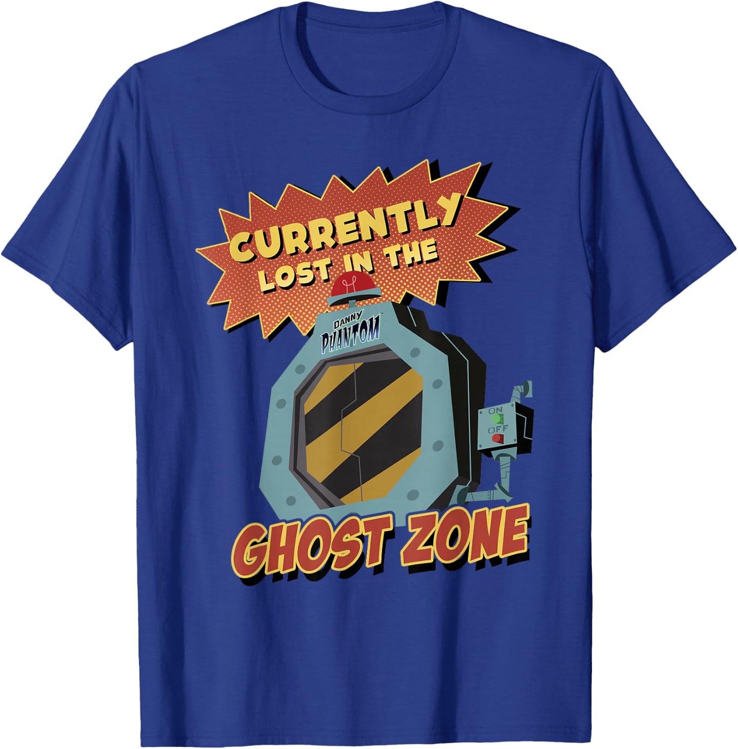 Danny Phantom Lost In The Ghost Zone Portrait T-Shirt - T-Shirt | Royal