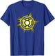 DC Comics Green Lantern Yellow Glow - -Adult, Black, Small, Short Sleeve T-Shirt - T-Shirt | Royal