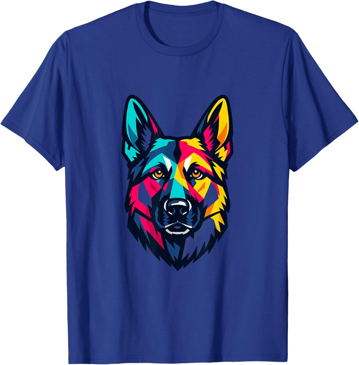 German Shepherd Pop Art T-Shirt - T-Shirt | Royal