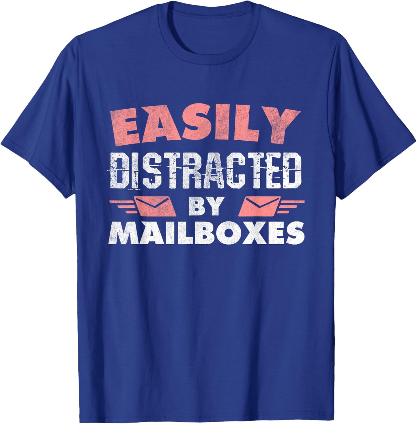 Funny Mailman Gift Mail Carrier Shirt Postal Worker T-Shirt - T-Shirt | Royal