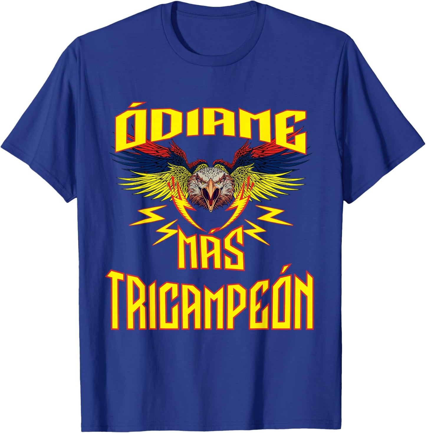 Odiame mas. America tricampeon. T-Shirt - T-Shirt | Royal