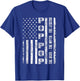 Pop Pop The Man The Myth The Legend US Flag T-Shirt - T-Shirt | Royal