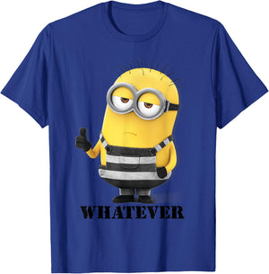 Despicable Me Minions Thumbs Up Whatever Graphic T-Shirt - T-Shirt | Royal