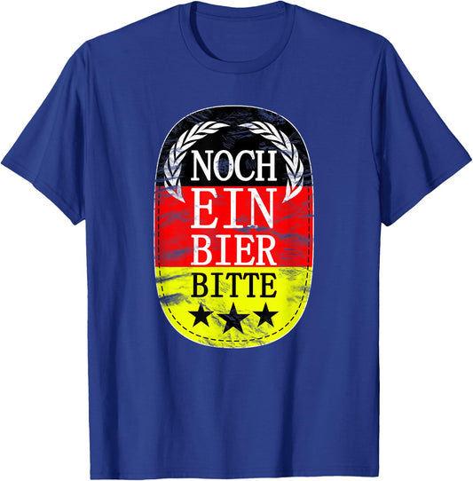 Noch ein bier bitte Prost one Beer Please German Oktoberfest T-Shirt - T-Shirt | Royal