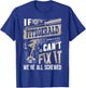 If FITZGERALD Can't Fix It We're All Screwed Family Name T-Shirt - T-Shirt | Royal