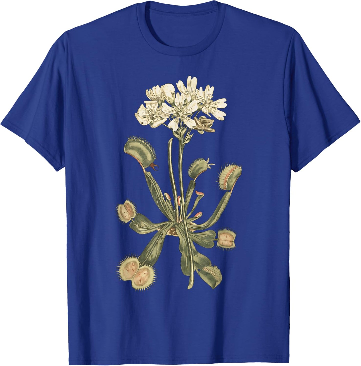 Carnivorous Plants Venus Fly Trap Carnivore Flower T-Shirt - T-Shirt | Royal