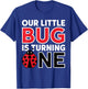 Kid Ladybug Birthday Girl 1 Year Old Birthday Ladybug Lover T-Shirt - T-Shirt | Royal
