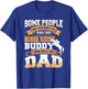 Horse Riding Buddy Funny Father's Day Dad Gift T-Shirt - T-Shirt | Royal