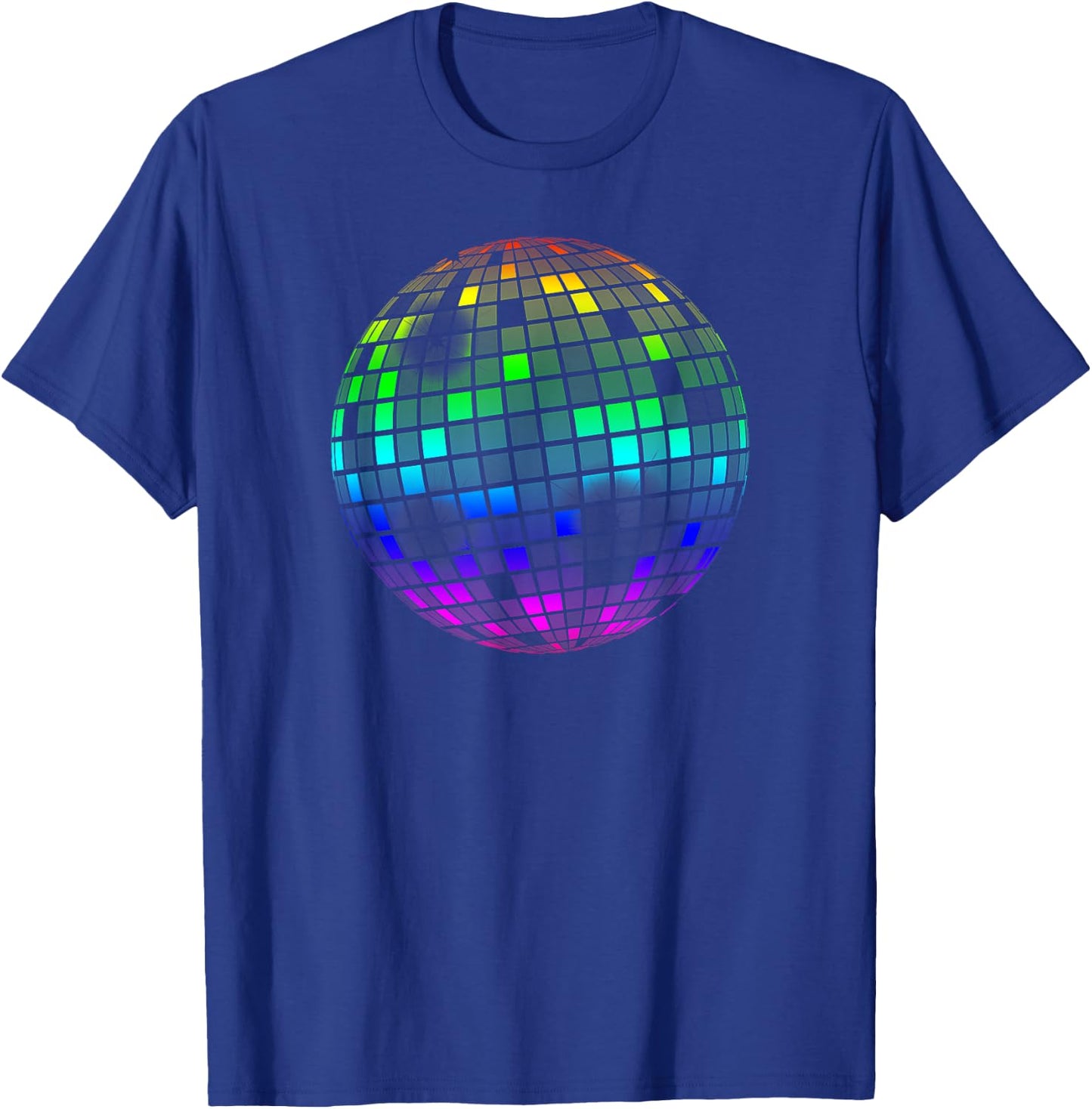 Vintage Disco Ball Retro Gift T-Shirt - T-Shirt | Royal