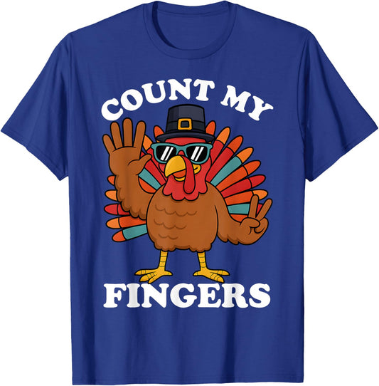 67 Thanksgiving Funny Turkey Six Seven Brainrot Meme Kids T-Shirt - T-Shirt | Royal