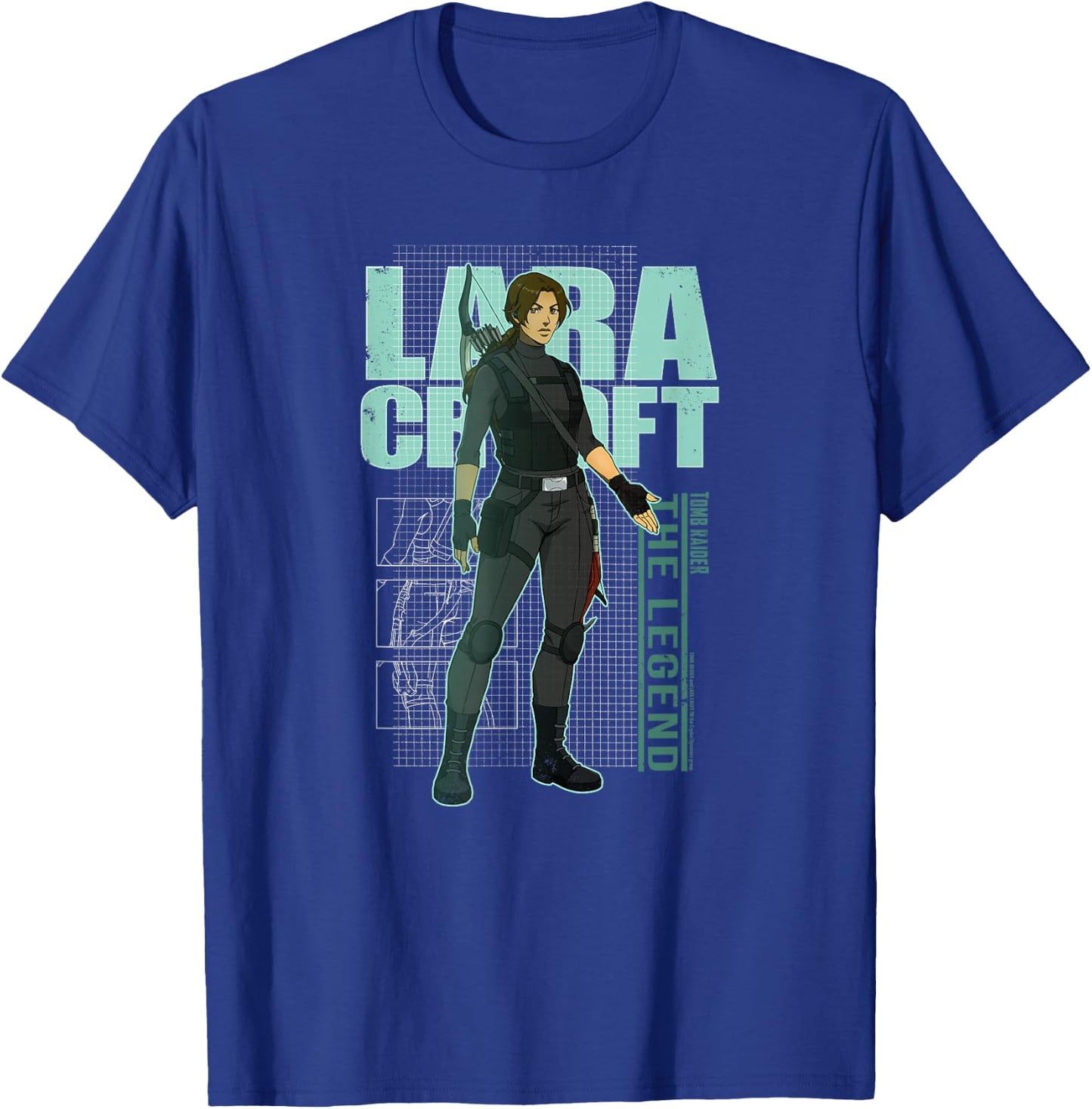 Tomb Raider: The Legend of Lara Croft Key Art T-Shirt - T-Shirt | Royal