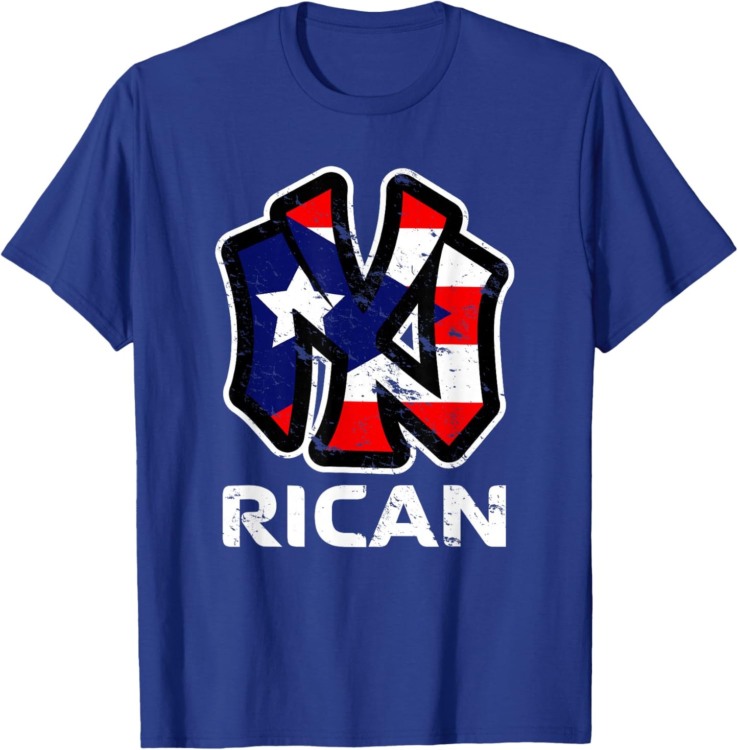 Proud Nuyorican Puerto Rico T-Shirt - T-Shirt | Royal