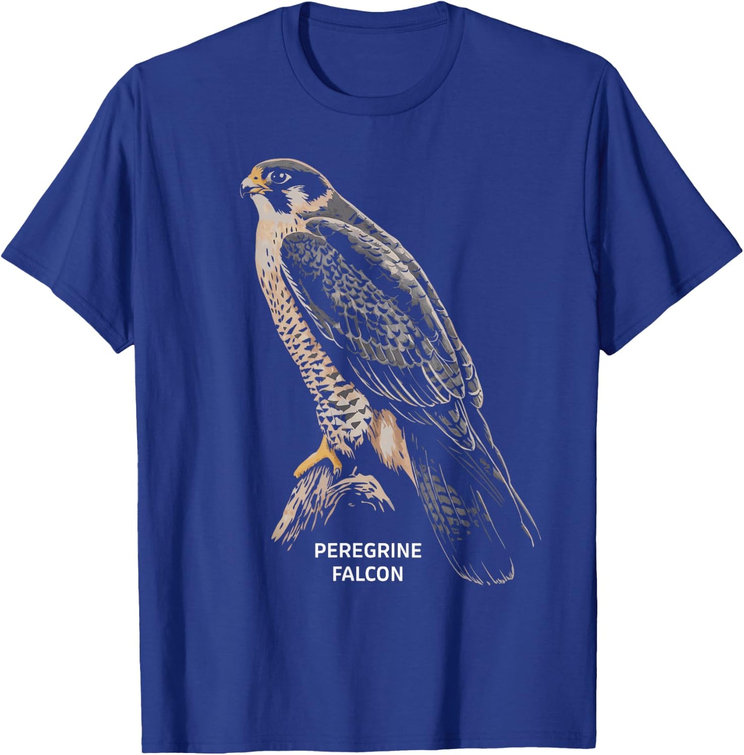 Bird Of Prey Peregrine Falcon T-Shirt - T-Shirt | Royal