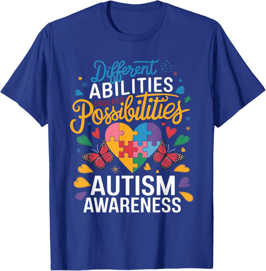 Autism Awareness Month T-Shirt - T-Shirt | Royal