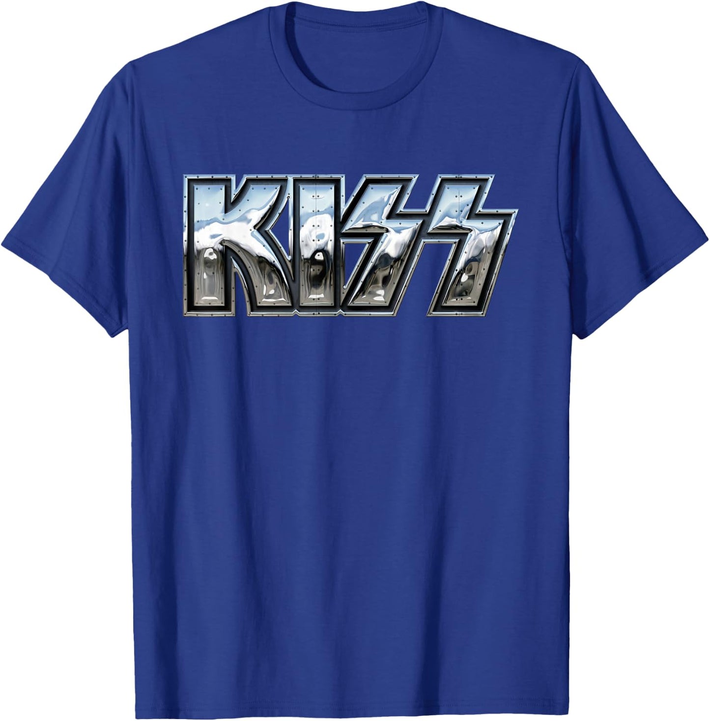 KISS - Chrome T-Shirt - T-Shirt | Royal