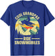 Cool Snowmobile Art Grandpa Snowmobiling Snowmobile T-Shirt - T-Shirt | Royal