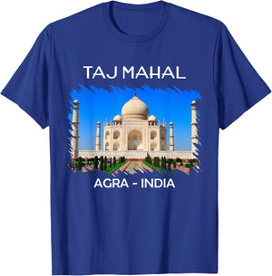 India Shirt - Taj Mahal Mausoleum - Tourist Travel T-Shirt - T-Shirt | Royal