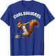 Curlsquirrel Funny Curling Squirrels Curler Man Woman T-Shirt - T-Shirt | Royal