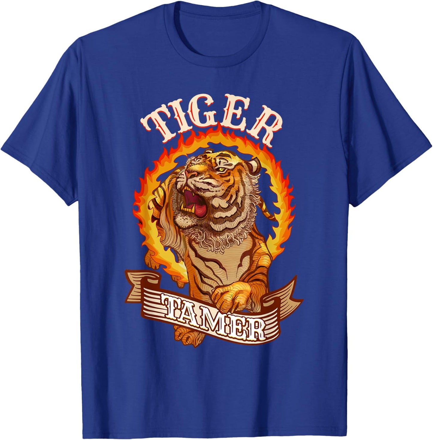 Circus Tiger Shirts - Circus Shirts - Circus Tiger Costume T-Shirt - T-Shirt | Royal