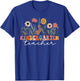 Kindergarten Teacher Wildflower Back To School T-Shirt - T-Shirt | Royal