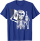 Mexico Vintage Skeleton Tequila Dia De Los Muertos Mexican T-Shirt - T-Shirt | Royal