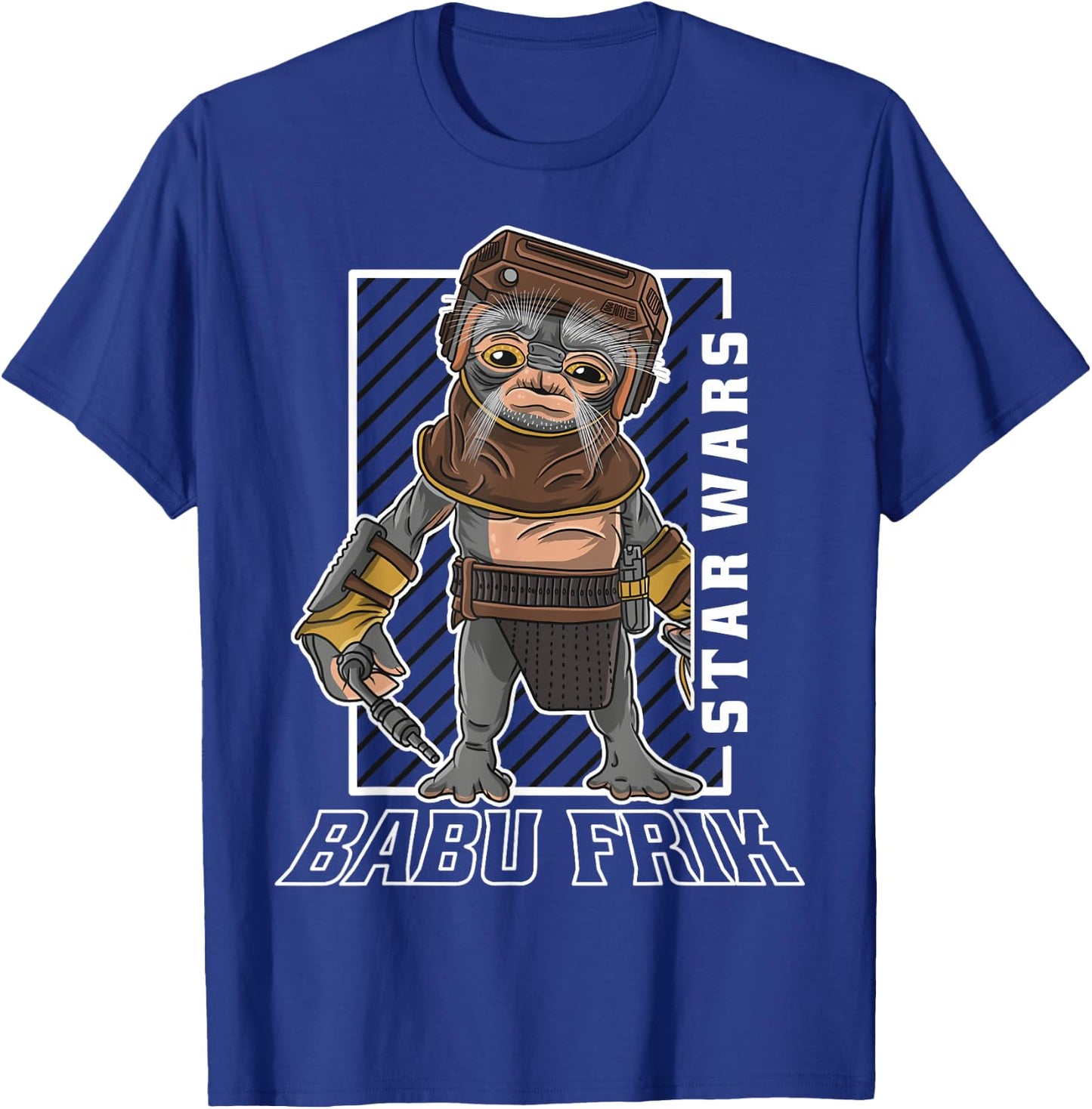 Star Wars The Rise Of Skywalker Babu Frik Portrait T-Shirt - T-Shirt | Royal