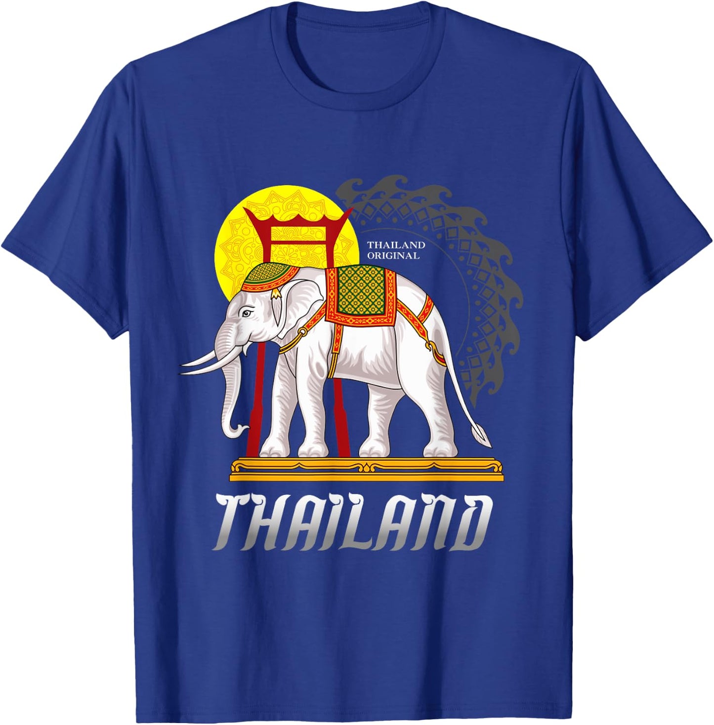 Thailand Original Thai elephant Gift women T-Shirt - T-Shirt | Royal
