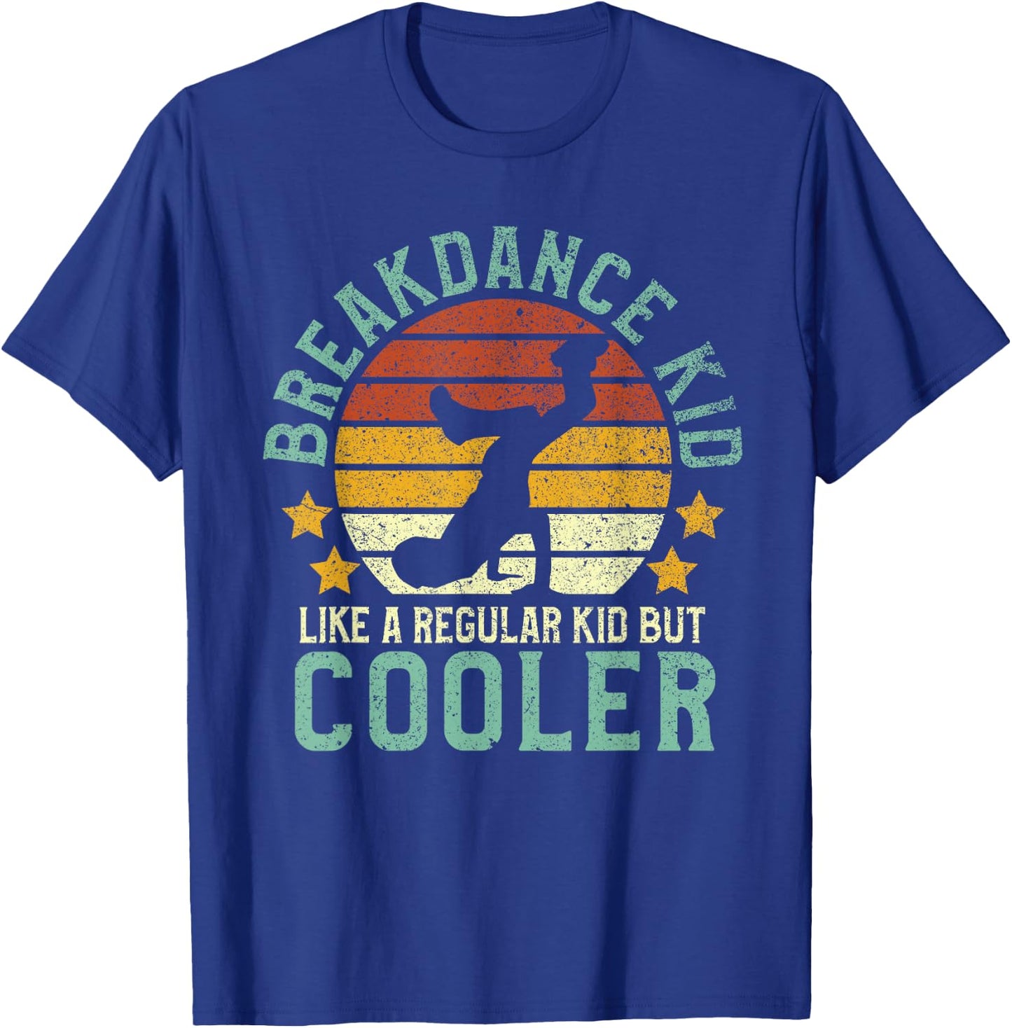 Breakdance Kids | Funny Young Breakdancing Gift Breakdancer T-Shirt - T-Shirt | Royal