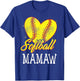 Softball Mamaw Softball Player T-Shirt - T-Shirt | Royal
