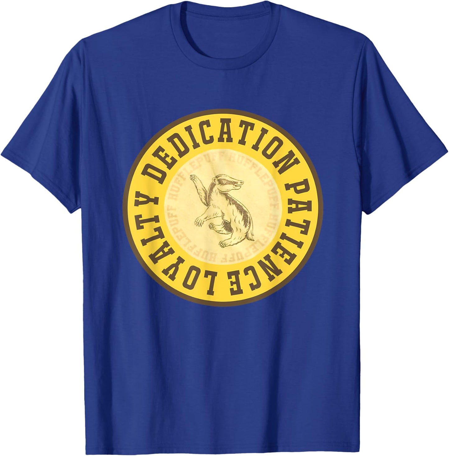 Dedication Patience Loyalty T shirt T-Shirt - T-Shirt | Royal