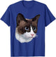 Snowshoe Cat T Shirt Men Women Kids T-Shirt - T-Shirt | Royal