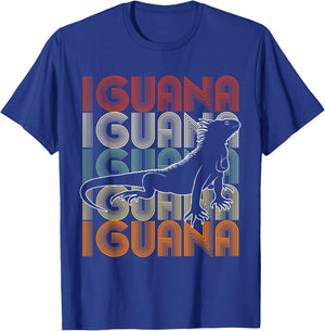 Animal Wildlife Nature Reptile Gift Iguana T-Shirt - T-Shirt | Royal